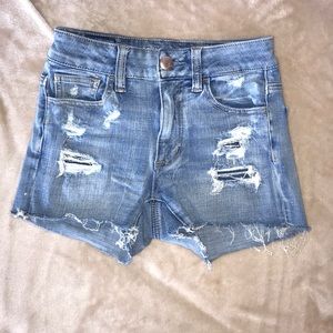 American eagle super stretch shorts